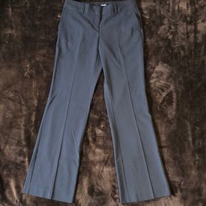 George Flare Bootcut Leg Dress Pants Charcoal Grey Size 4 New